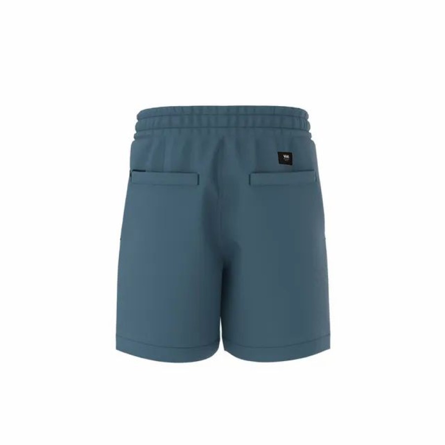 New * Vans Little Kids Range Diamond V Sport Shorts Vans Teal