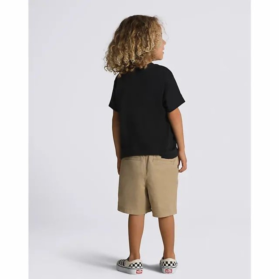 New * Vans | Toddler Range Elastic Waist Shorts Kids Khaki