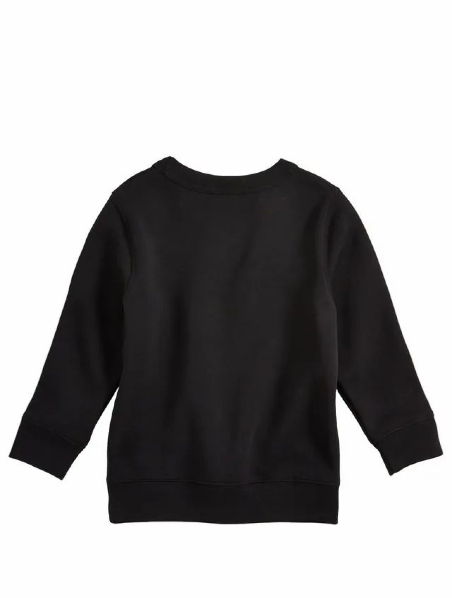 Best * Acne Studios Kids' Mini Face Sweatshirt Black