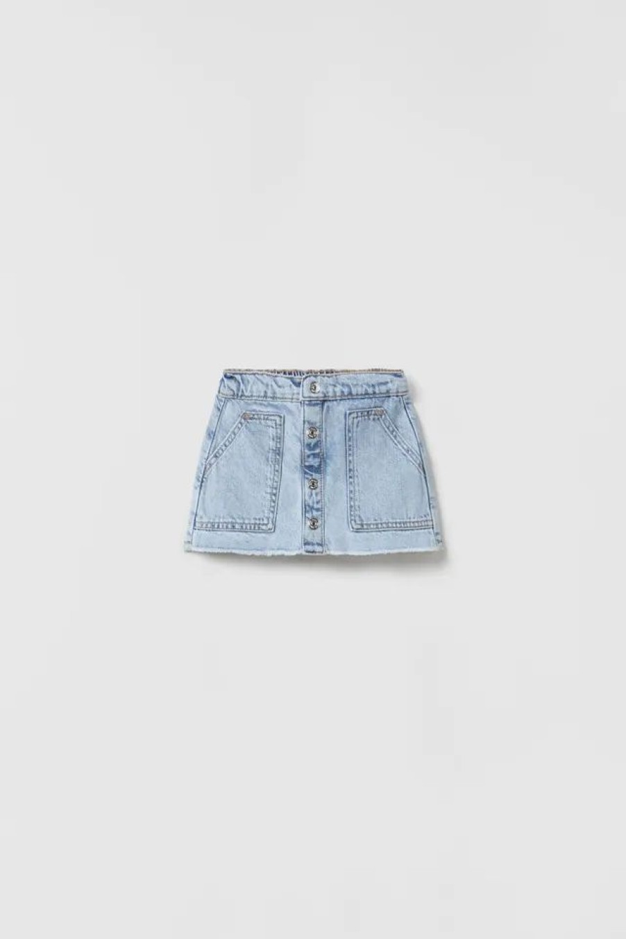 New * Zara Denim Skort Blue