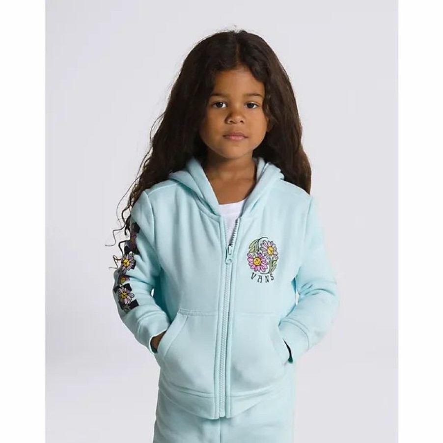 Wholesale * Vans Little Kids Elevated Minds Full Zip Hoodie Blue Glow