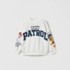 Best * Zara Paw Patrol Nickelodeon Sweatshirt White