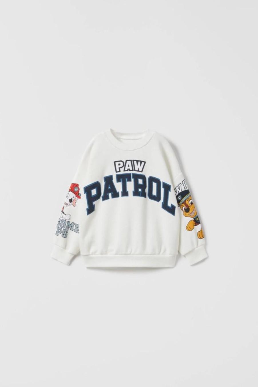 Best * Zara Paw Patrol Nickelodeon Sweatshirt White