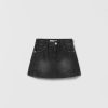 Best * Zara Denim Skirt With Piping