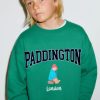 Best * Zara Paddington Sweatshirt Washed Green