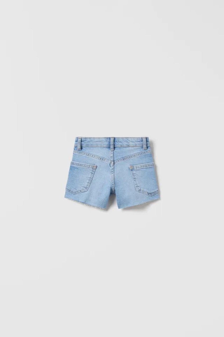 Online * Zara Stretch Denim Shorts