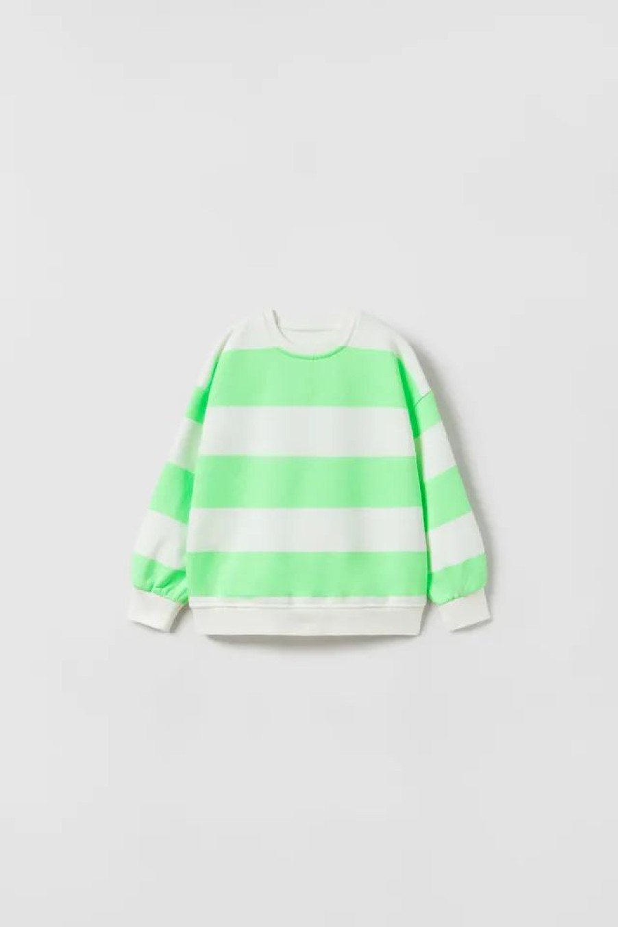 Wholesale * Zara Neon Striped Sweatshirt