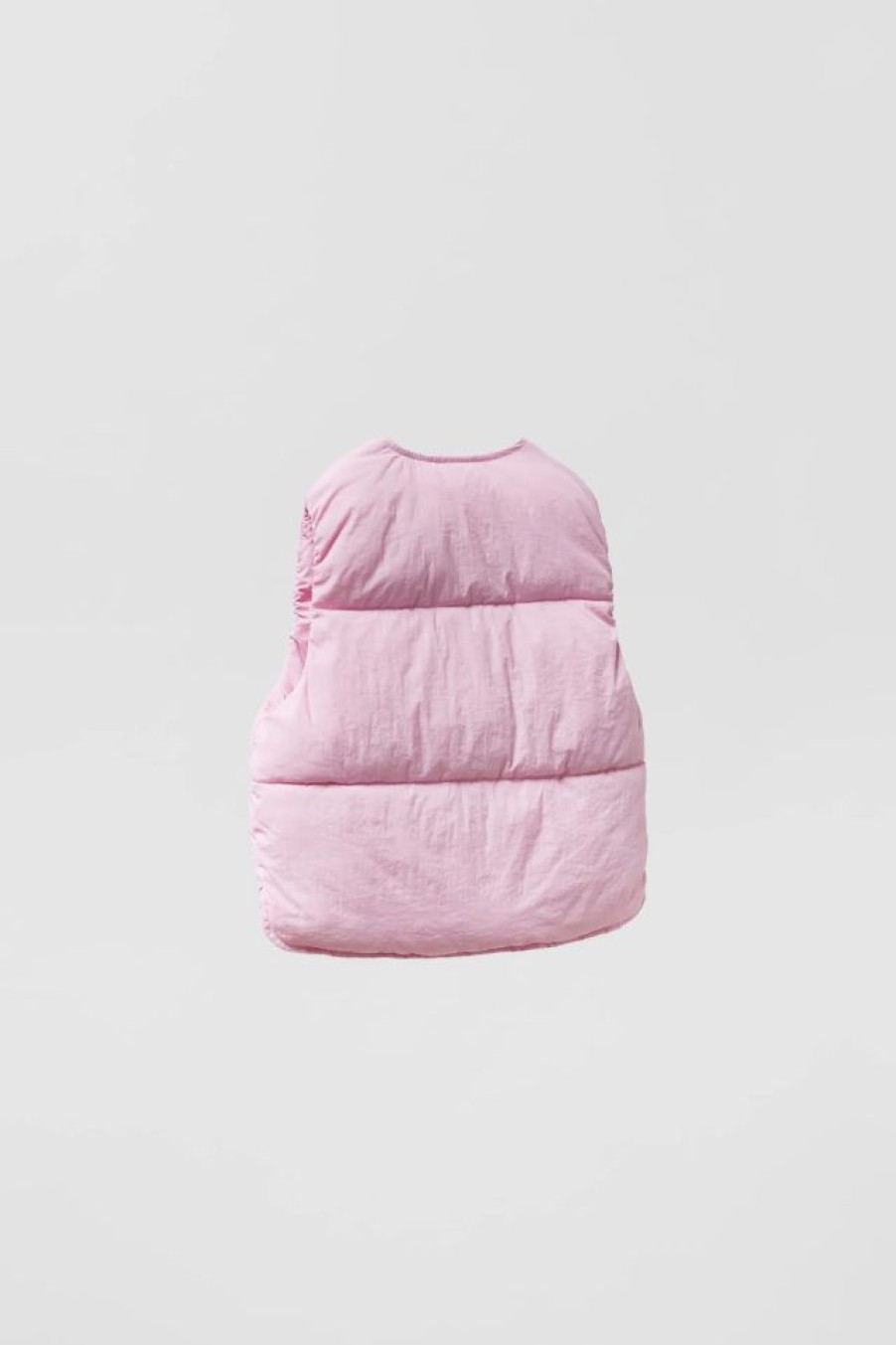 Hot * Zara Puffer Vest Pink