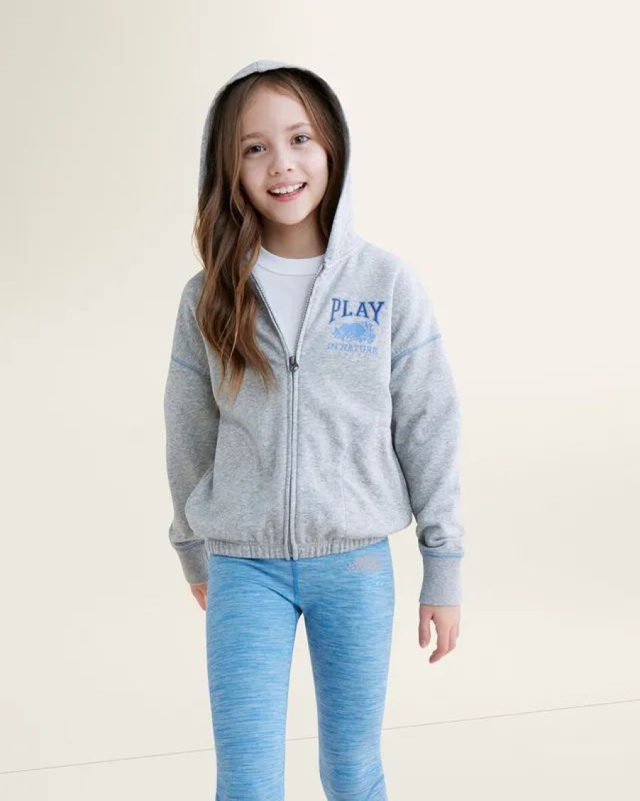 New * Roots Kids Play Full Zip Hoodie