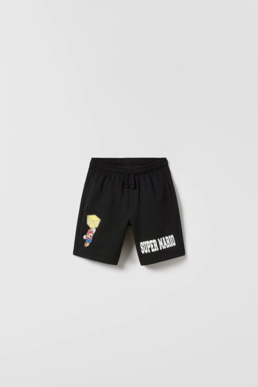 Wholesale * Zara Super Mario Bros. Nintendo Shorts Black