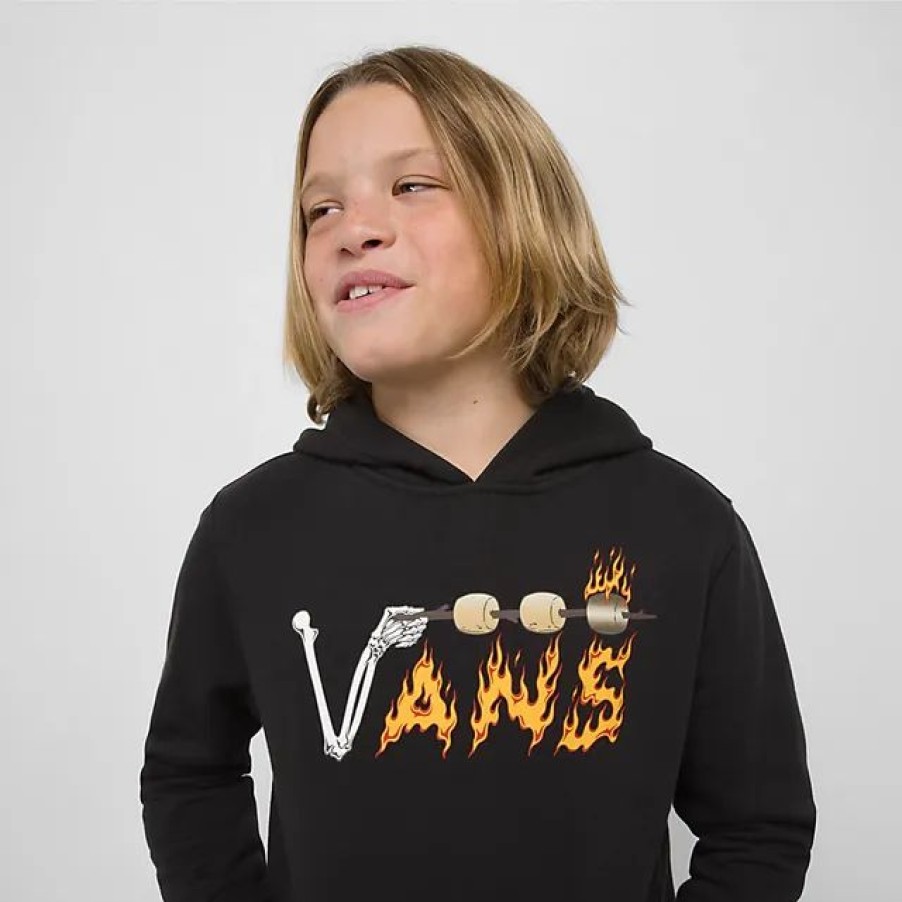 Best * Vans Kids Roasted Pullover Hoodie Black