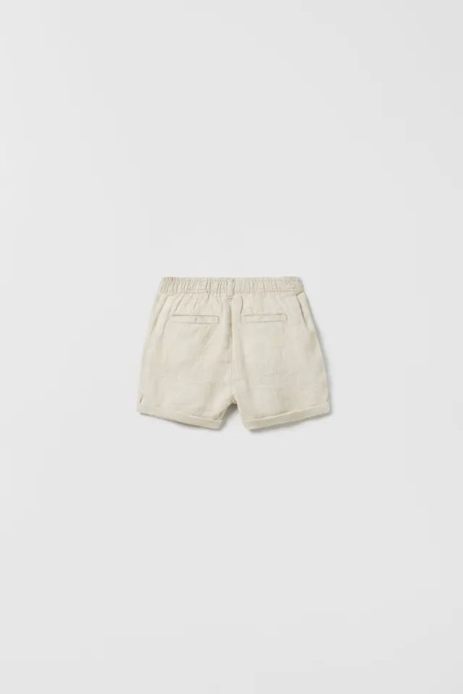 Online * Zara Linen Shorts