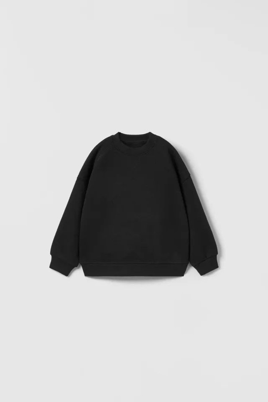 Clearance * Zara Raglan Sleeve Seamed Sweatshirt