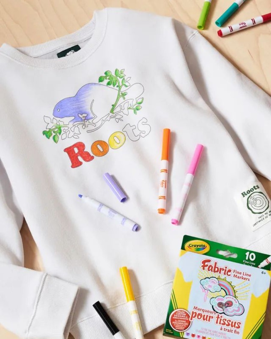 Best * Roots Toddler Pen Pal Sweatshirt Nimbus Cloud