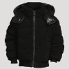 Wholesale * Mackage Toddlers Ari Teddy Down Bomber Jacket Black