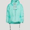 New * Khrisjoy Kids Oversized Down Puffer Jacket Aqua