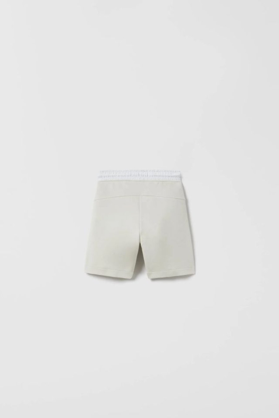 Online * Zara Athletic Cargo Shorts Stone