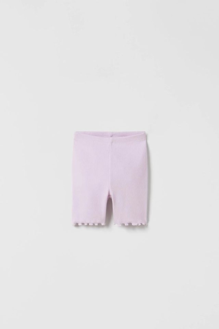 Online * Zara Ribbed Bike Shorts