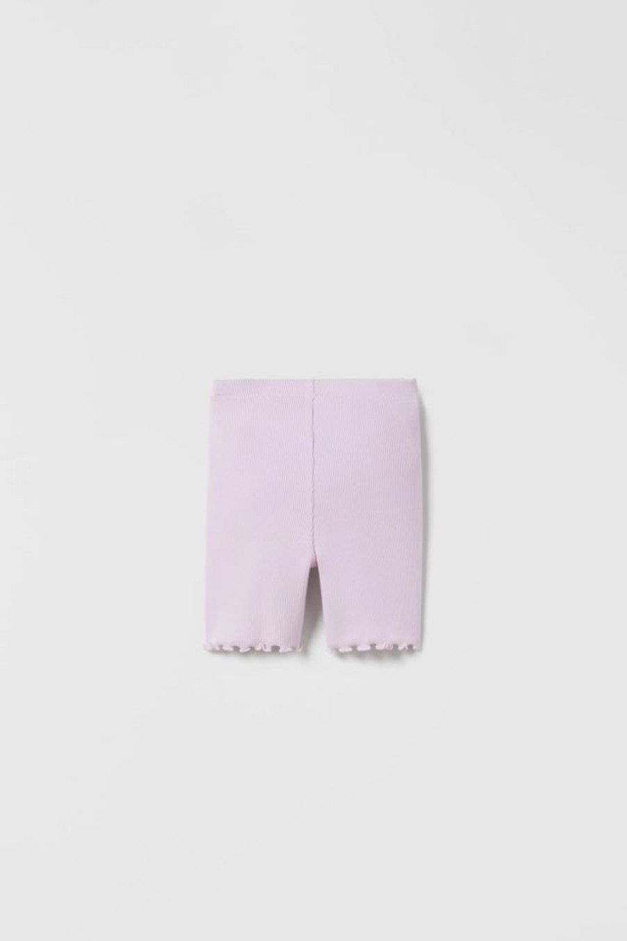 Online * Zara Ribbed Bike Shorts