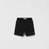 New * Zara Plush Comfort Textured Shorts