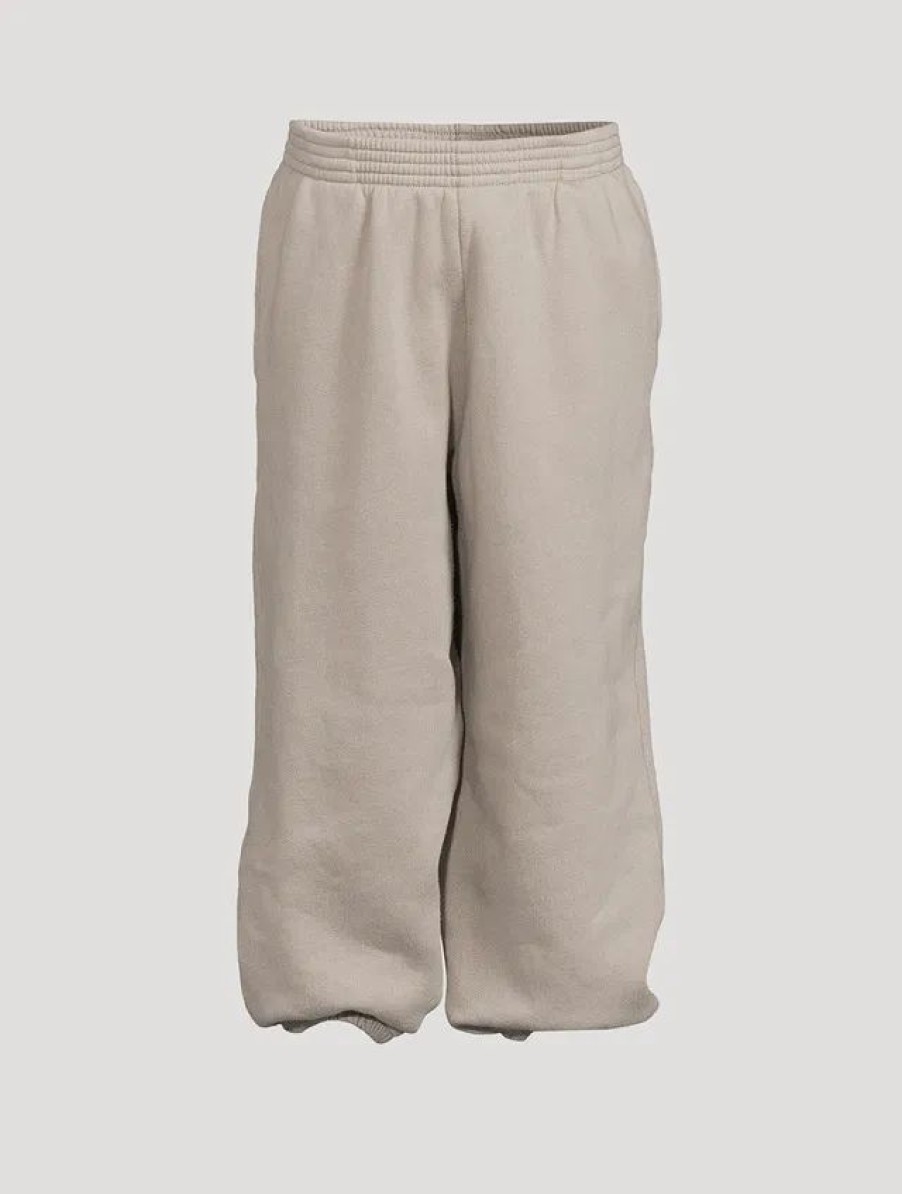 Best * Balenciaga Kids Cotton Jersey Sweatpants Steel Grey