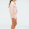 Clearance * Zara Floral Twill Shorts Limited Edition Pink