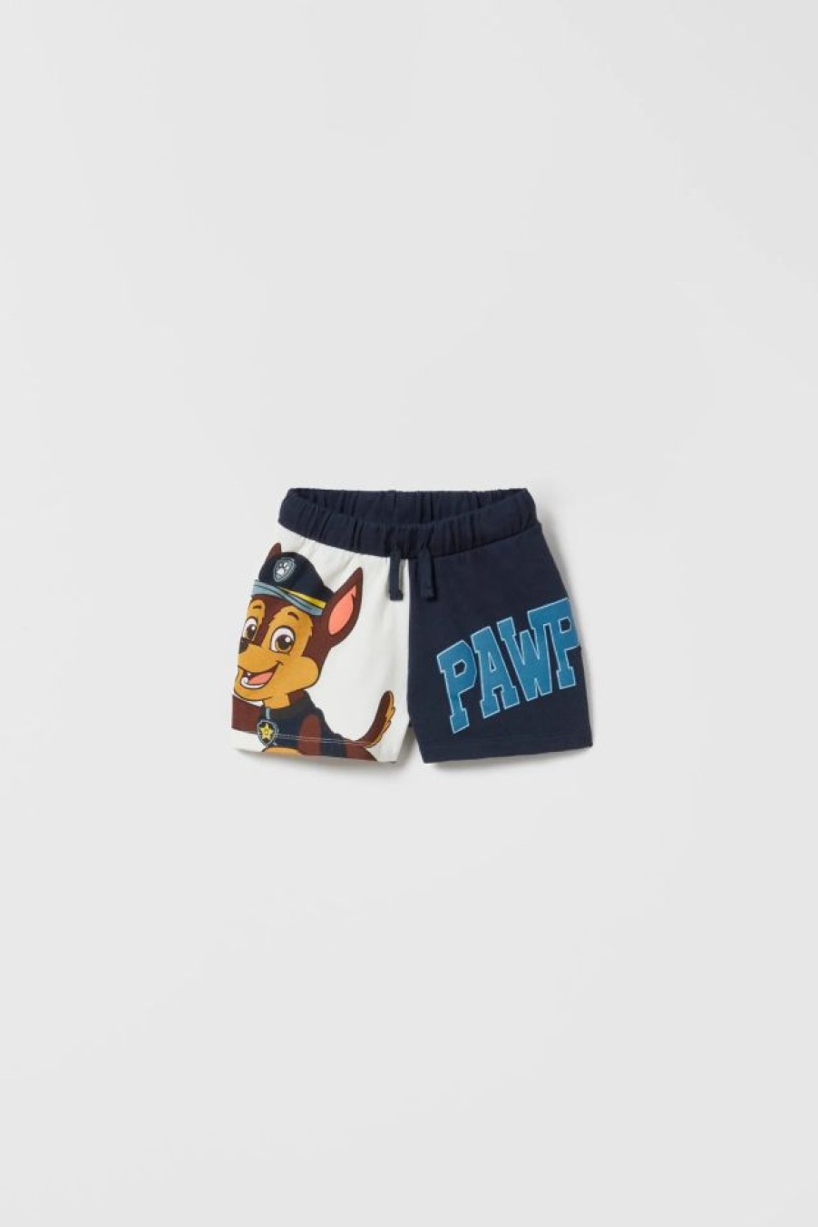 Best * Zara Paw Patrol Nickelodeon Shorts Navy Blue