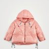 Online * Khrisjoy Kids Shiny Oversized Down Puffer Jacket Rose