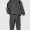 Hot * Zara Plush Sweatshirt And Pants Set