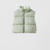 Best * Zara Crop Puffer Vest