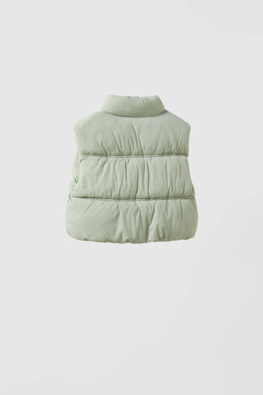 Best * Zara Crop Puffer Vest