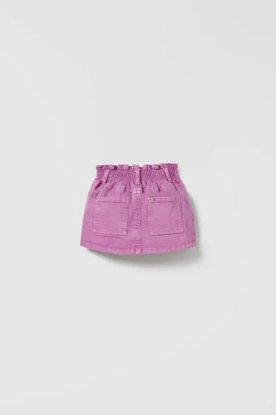 New * Zara Stretchy Denim Skirt Mauve