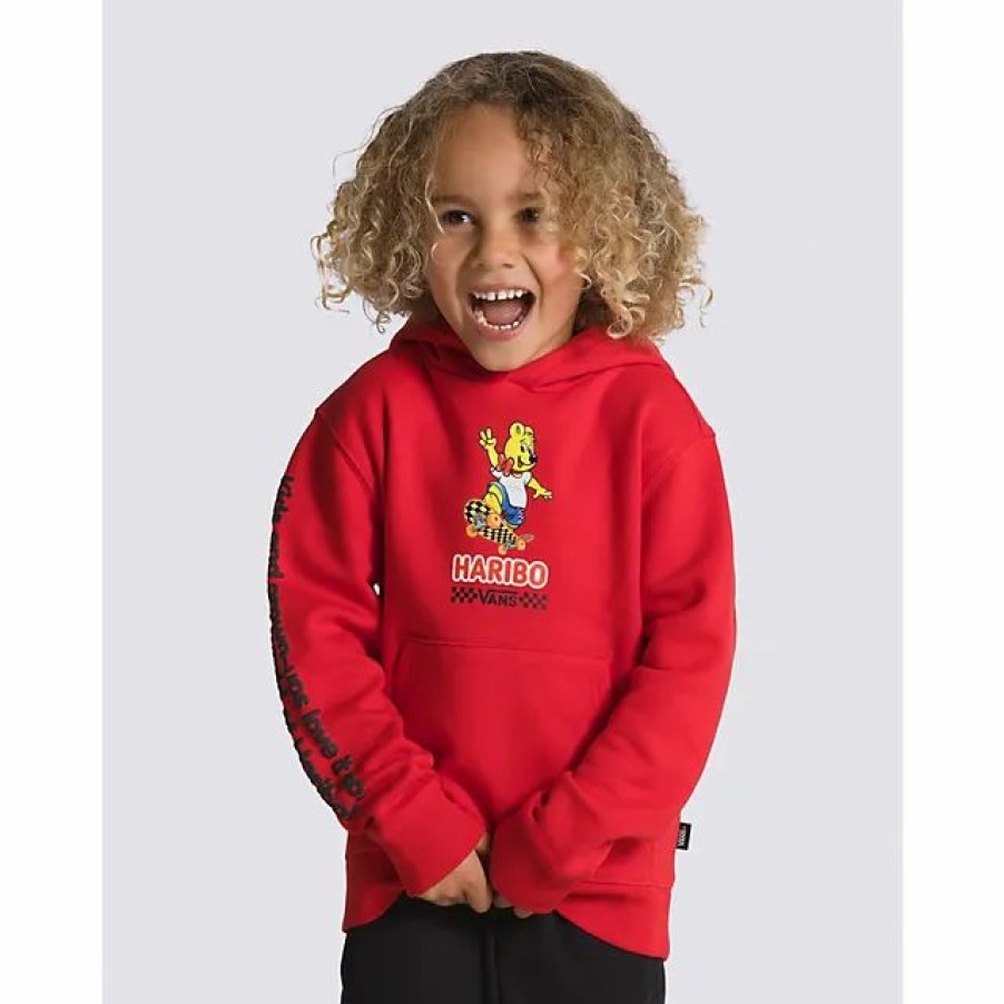 Wholesale * Vans X Haribo Little Kids Pullover Hoodie True Red