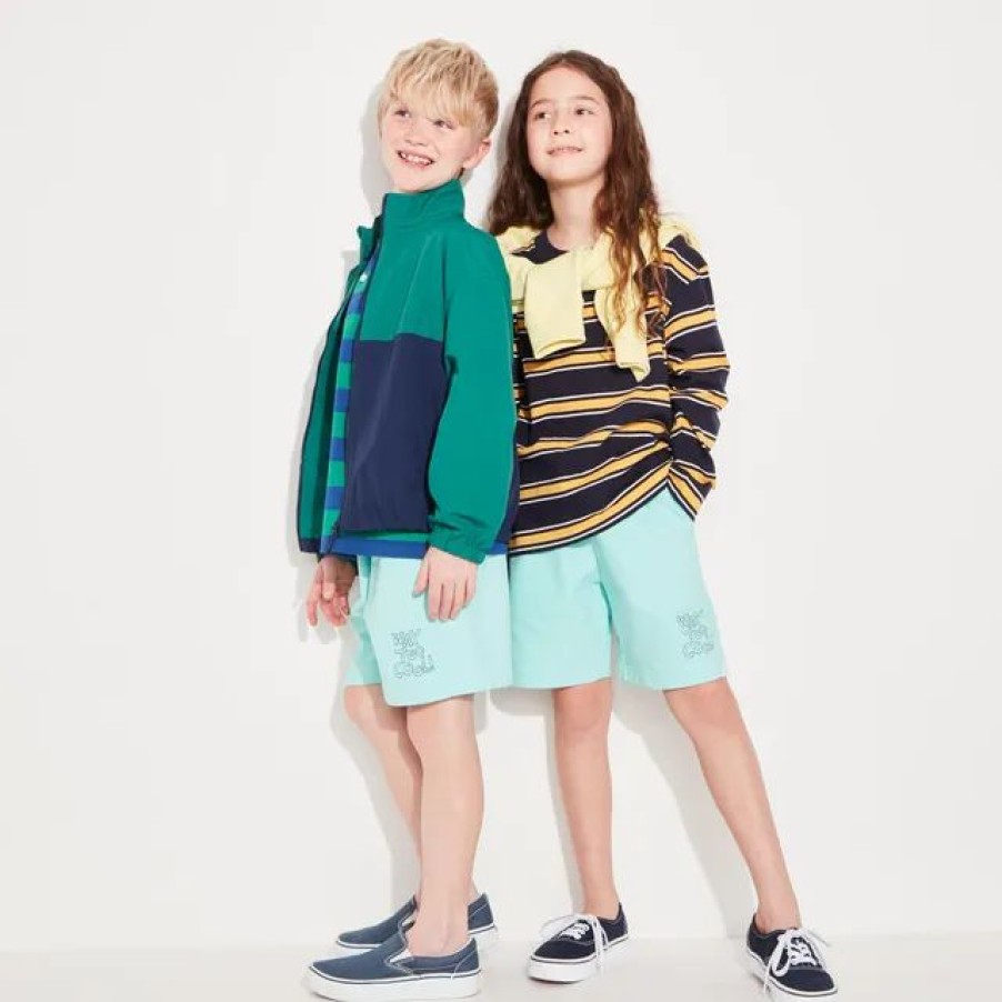 New * Uniqlo Kids Peanuts Sweat Shorts