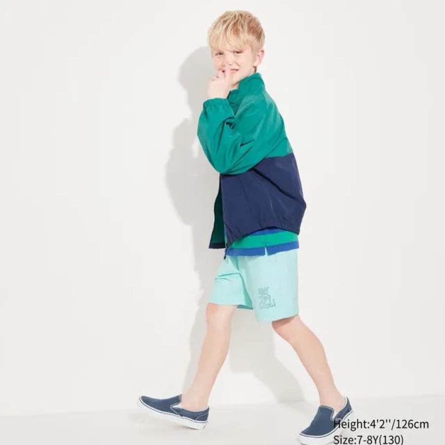 New * Uniqlo Kids Peanuts Sweat Shorts