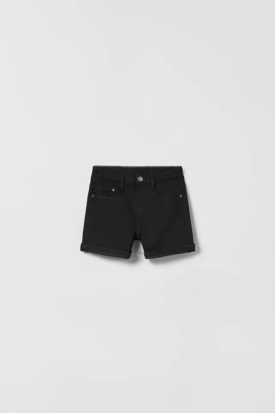 Online * Zara Regular Denim Shorts