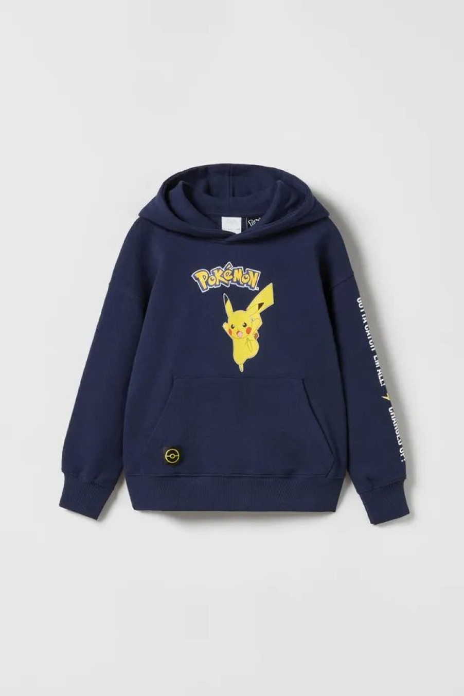 Hot * Zara Pikachu Pokemon Nintendo Sweatshirt Navy Blue