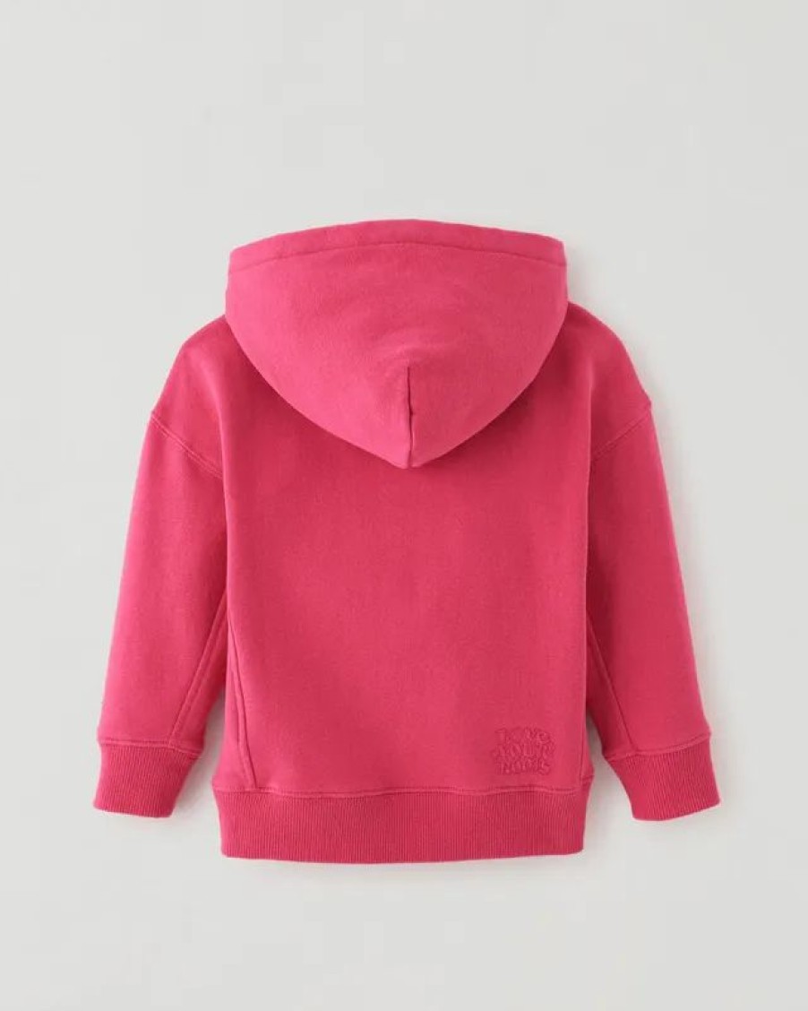 Wholesale * Roots Toddler Love One Hoodie Magenta