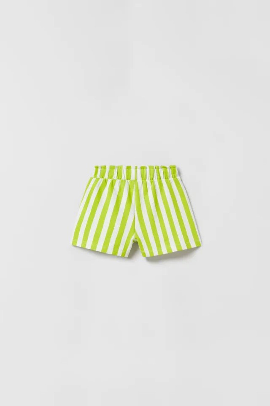 Online * Zara Striped Print Shorts