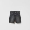 Hot * Zara Straight Fit Denim Shorts