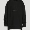 New * Fendi Kids Cotton Logo Sweatshirt Black