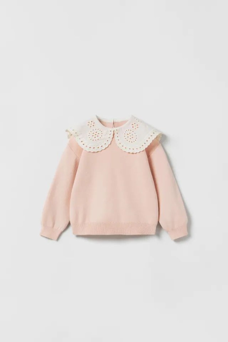 Wholesale * Zara Embroidered Collar Knit Sweater