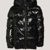 Hot * Moose Knuckles Kids Voisey Nylon Down Jacket Black