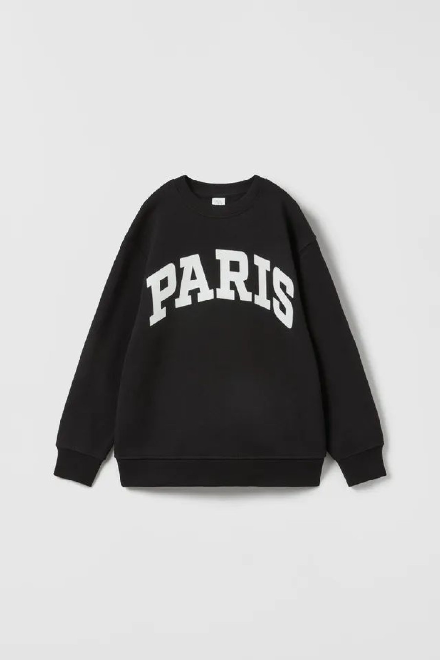 Hot * Zara Paris Sweatshirt Black