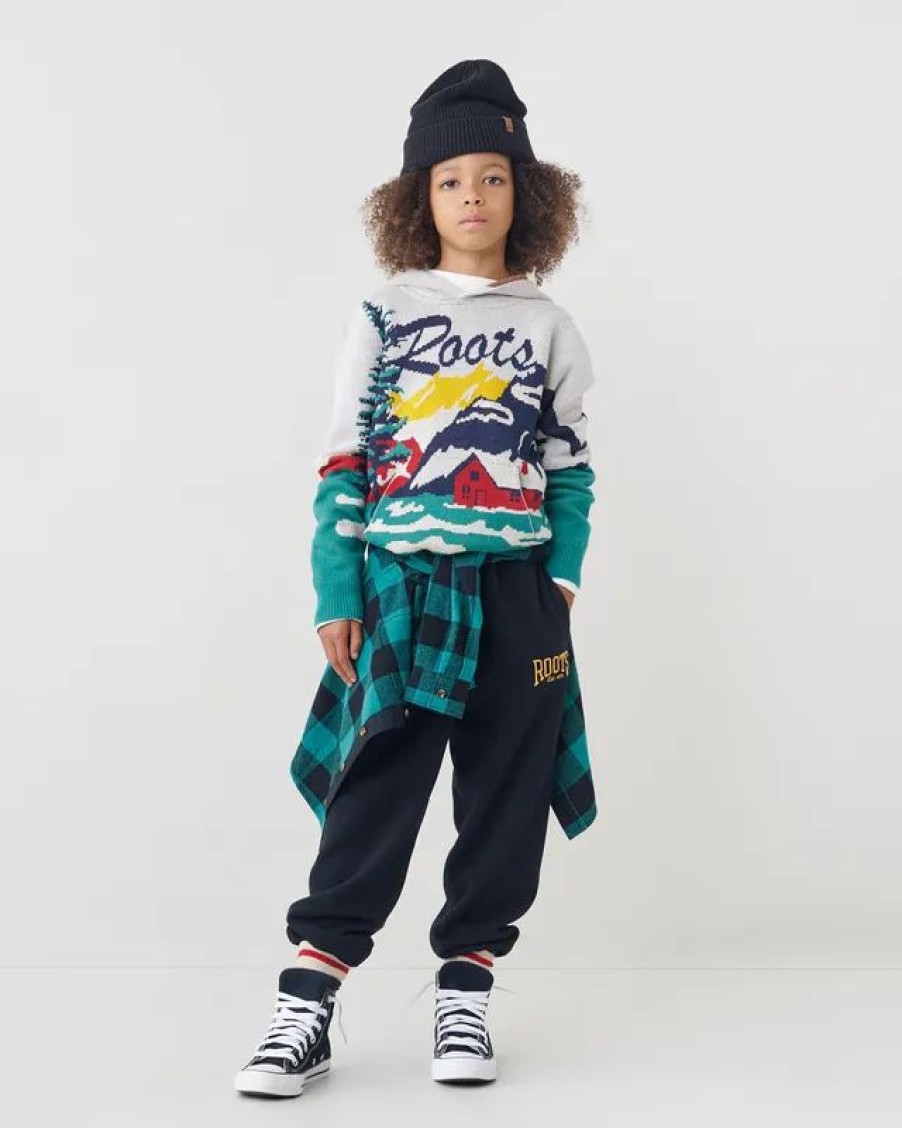 Wholesale * Roots Kids Park Plaid Sweatpant