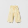 Best * Zara Cargo Culottes Light Yellow