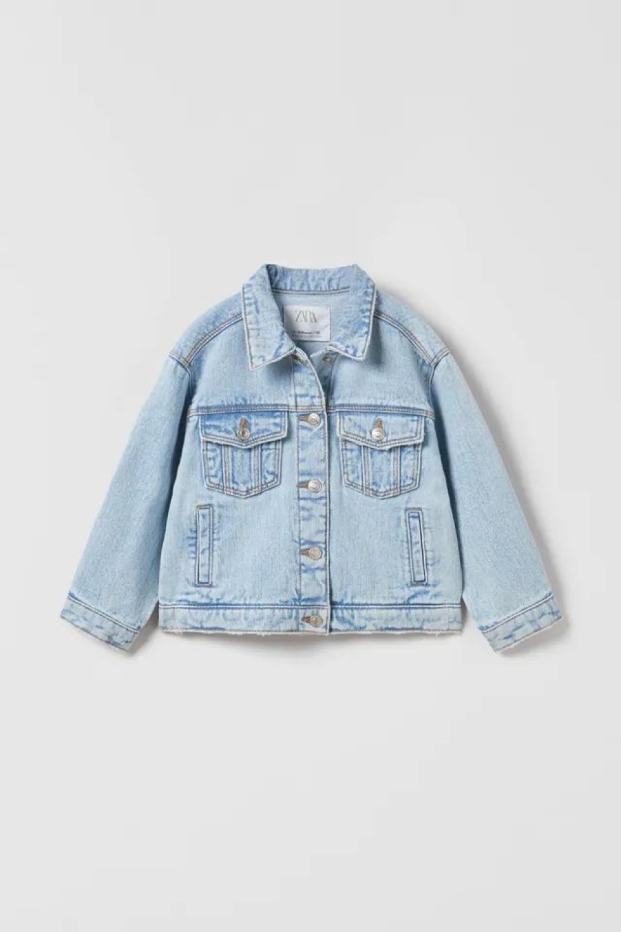 Wholesale * Zara Crochet Denim Jacket Blue