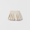 Clearance * Zara Pleated Denim Shorts