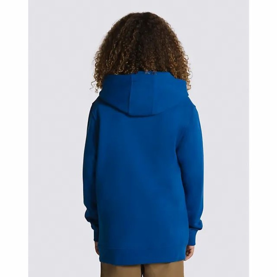 Hot * Vans Kids Varsity Bulldog Pullover Hoodie True Blue