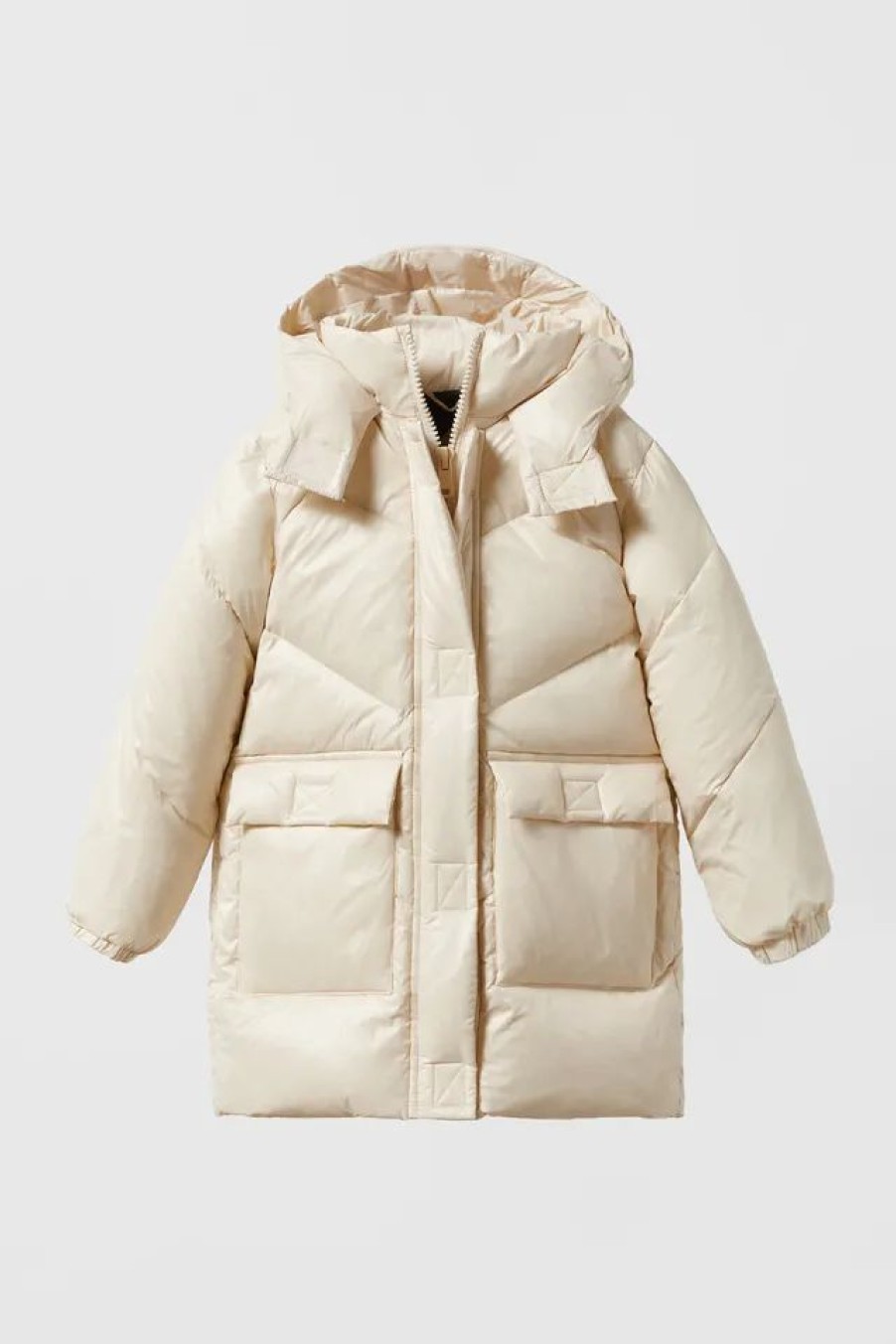 Best * Zara Technical Down Puffer Jacket